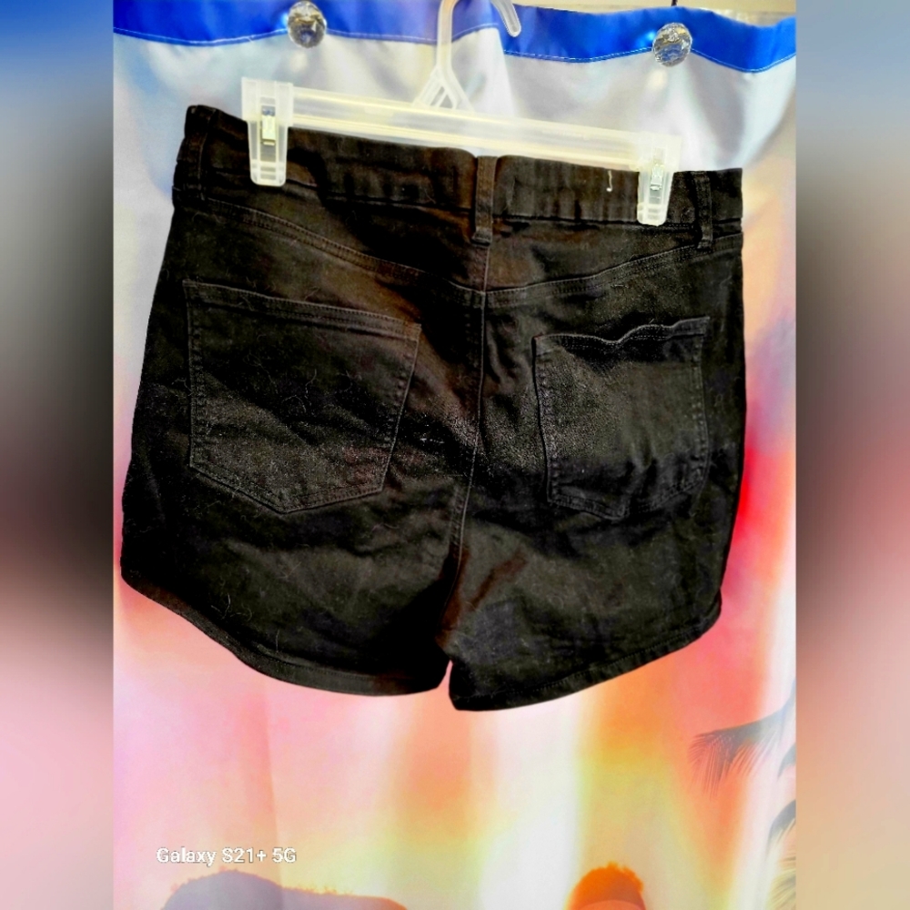 Womans black shorts